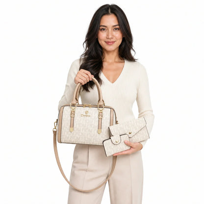 Boston Leather Bag - Vela Set
