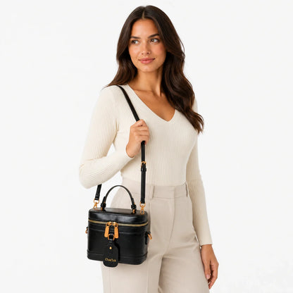 Mini Bag in Leather - Vela
