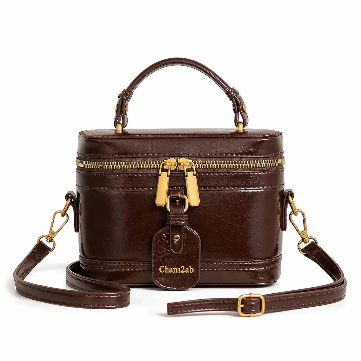 Mini Bag in Leather - Vela