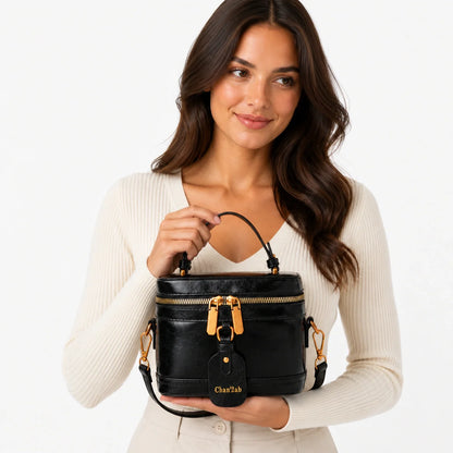 Mini Bag in Leather - Vela
