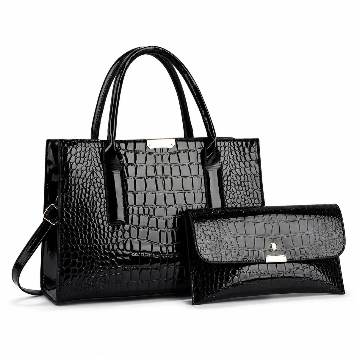 Leather Handbag Set - Mira