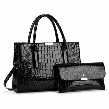 Leather Handbag Set - Mira
