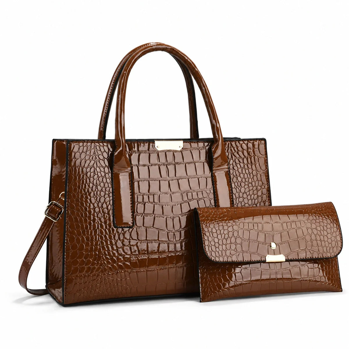 Leather Handbag Set - Mira
