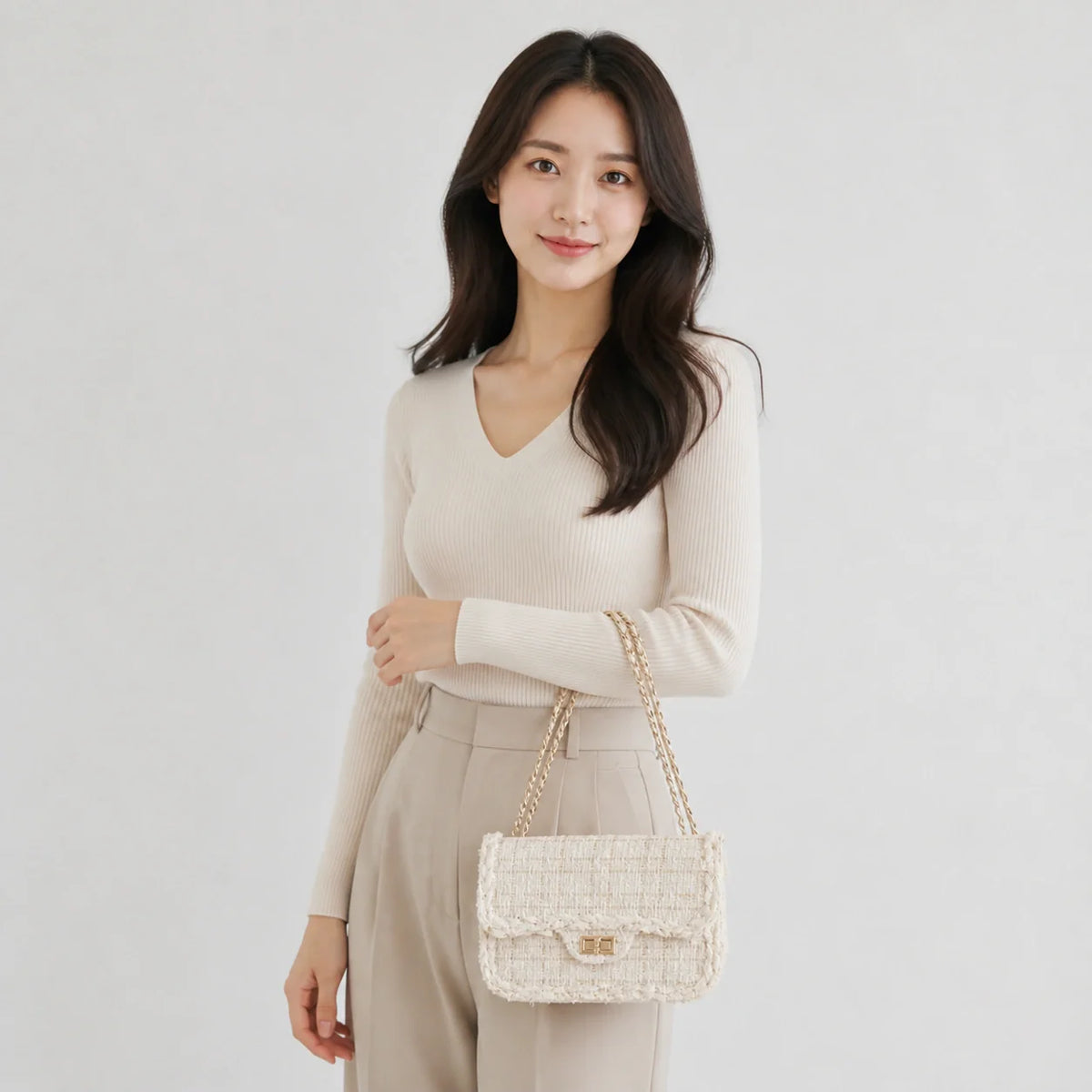 Mini Bag in Leather - Alix