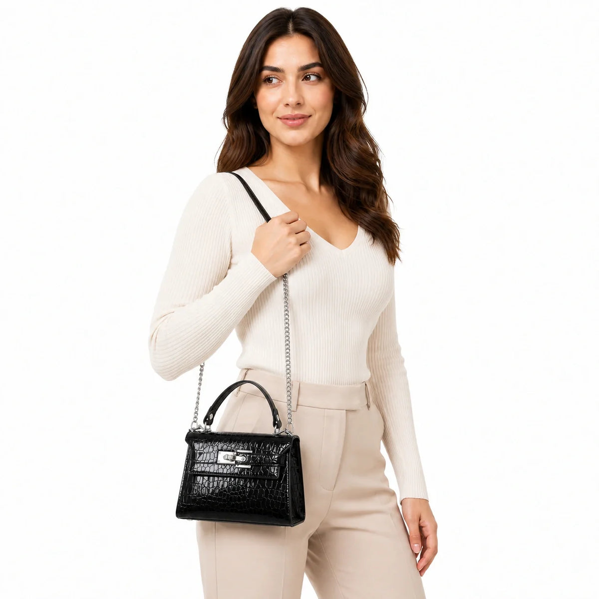 Mini Bag in Leather - Marlow