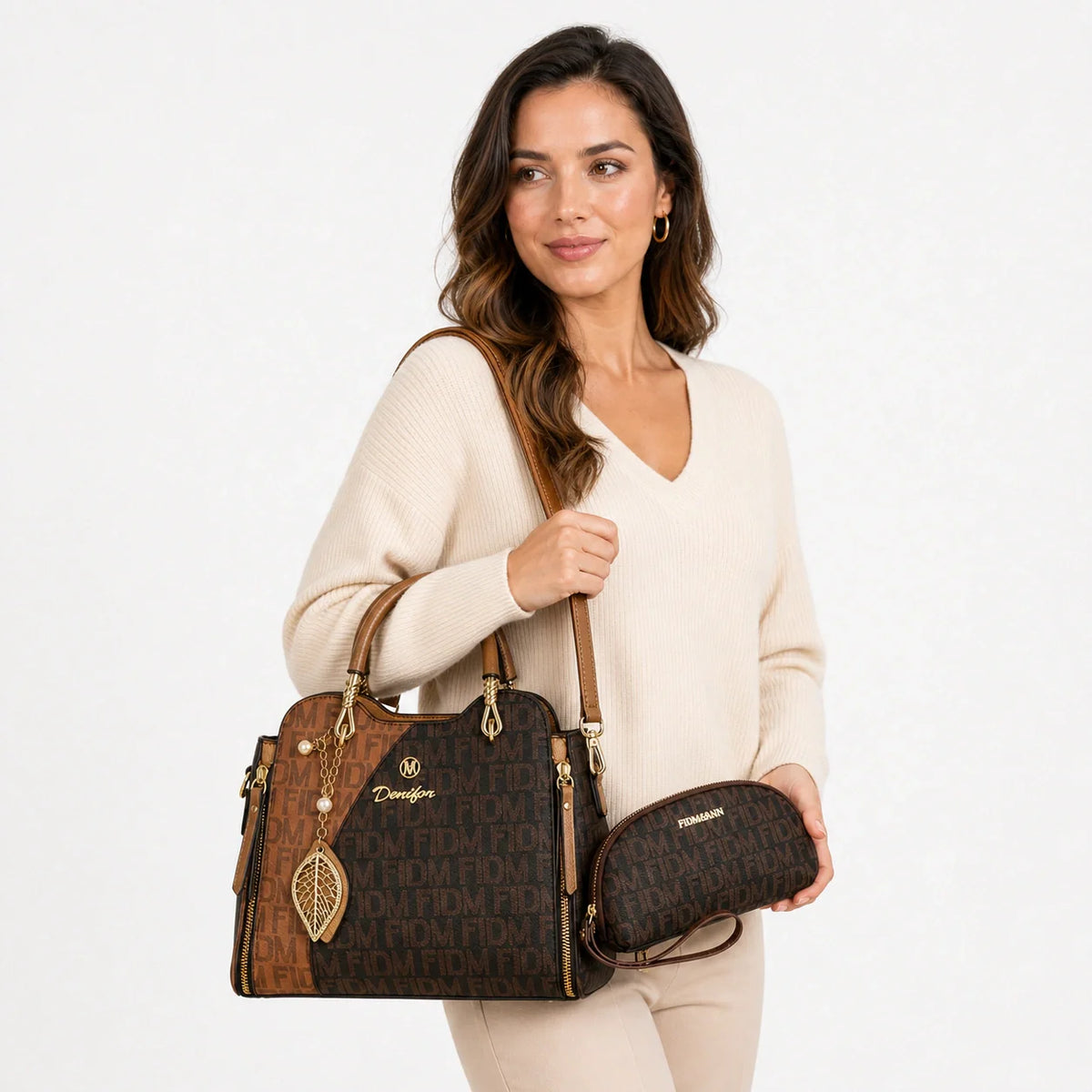 Brown Leather Set - Vela