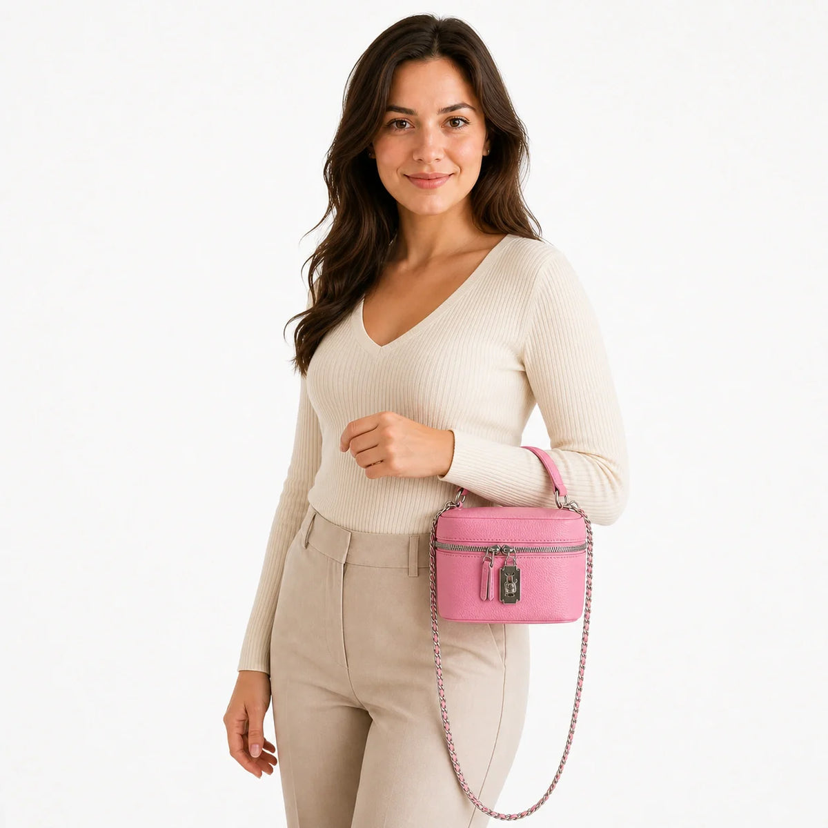 Mini Bag in Leather - Nova