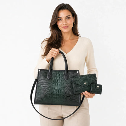 Crocodile Leather Set - Vex