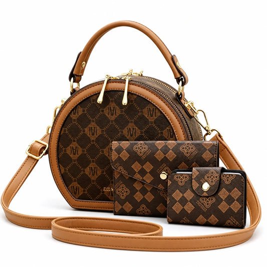 Leather Crossbody Set - Nova