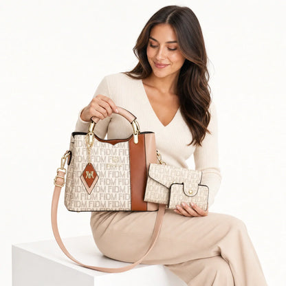 Leather Letter Print Set - Vox