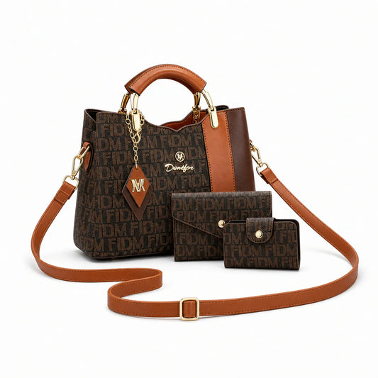Leather Letter Print Set - Vox