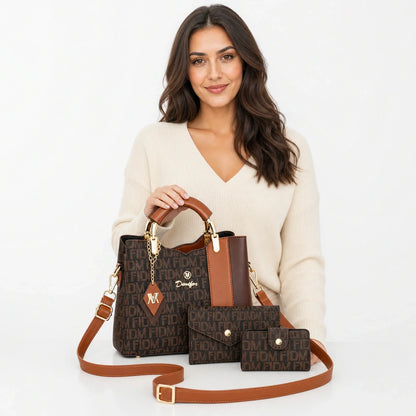 Leather Letter Print Set - Vox