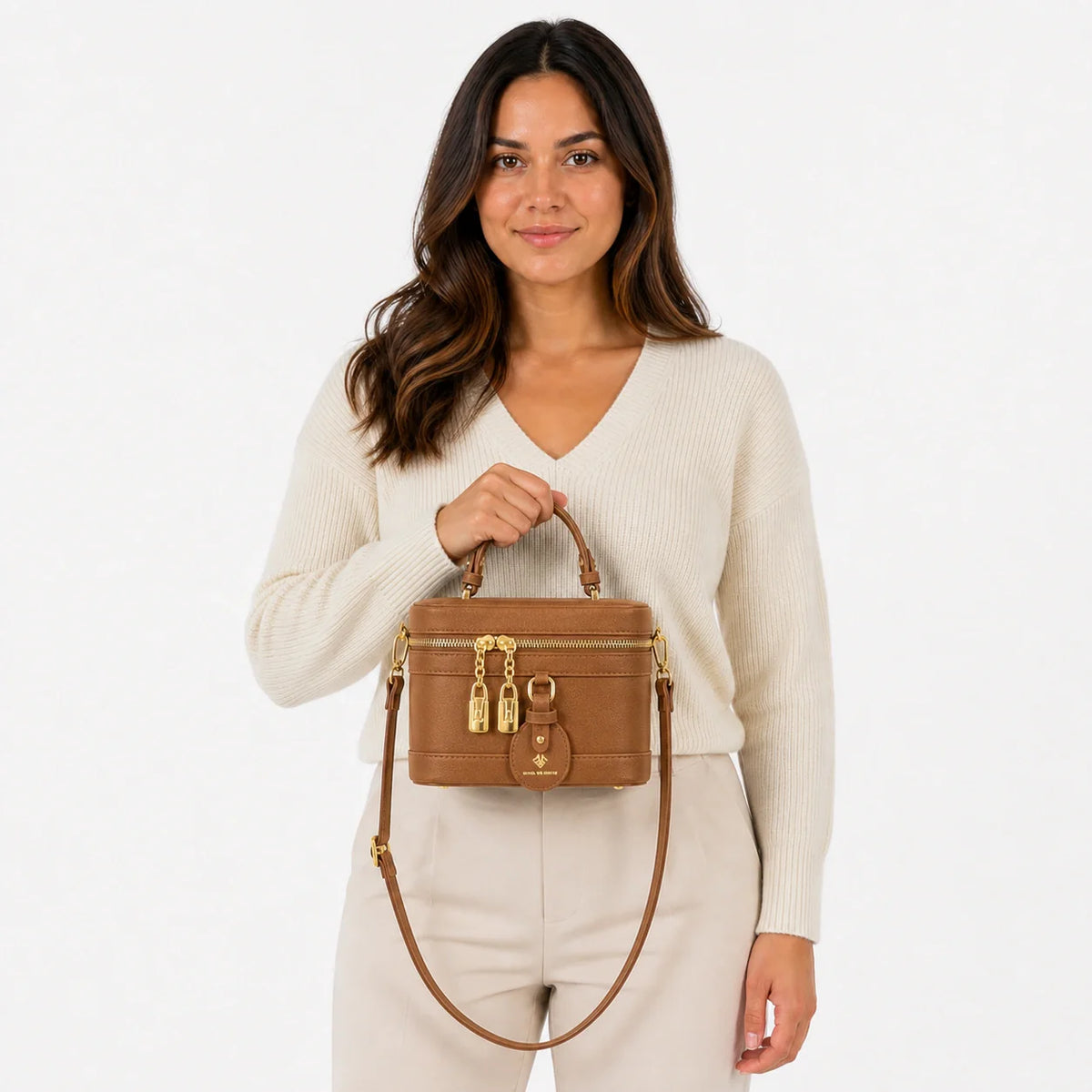 Mini Bag in Leather - Zelie