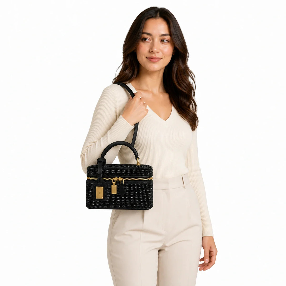 Mini Bag in Leather - Thais