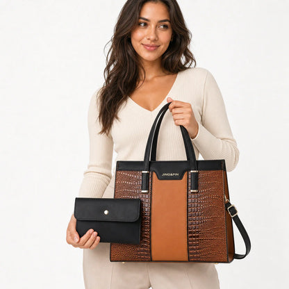 Leather Crossbody Set - Velo