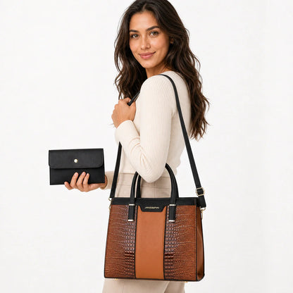 Leather Crossbody Set - Velo
