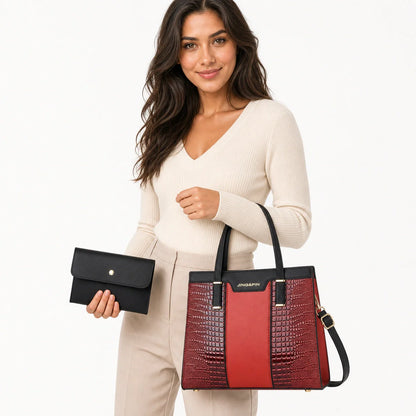 Leather Crossbody Set - Velo
