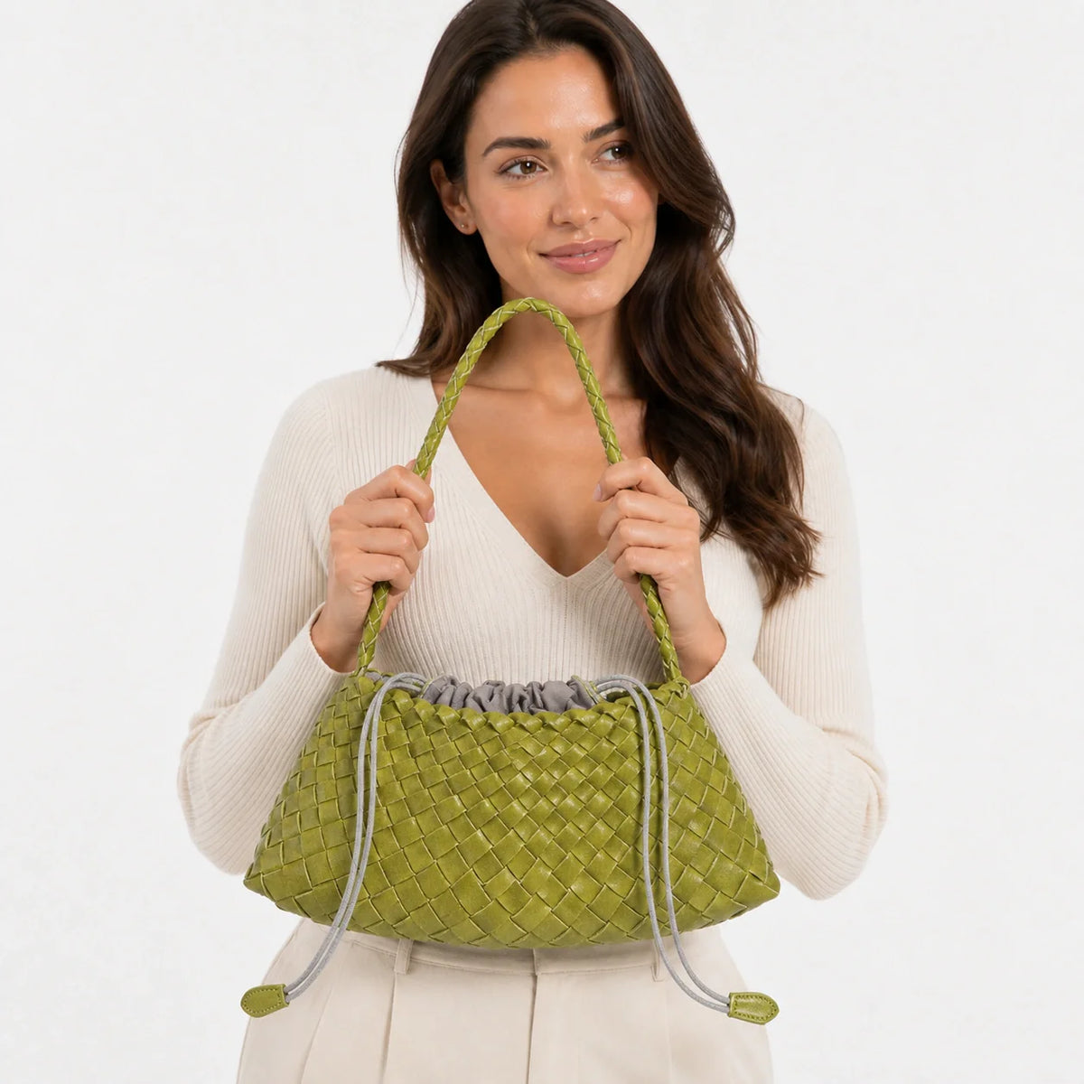 Mini Bag in Leather - Sabine