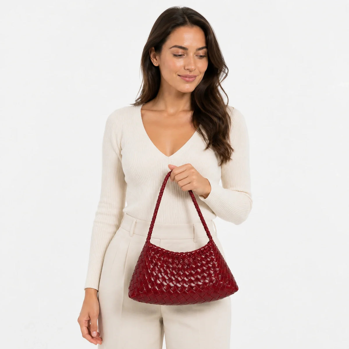 Mini Bag in Leather - Sabine
