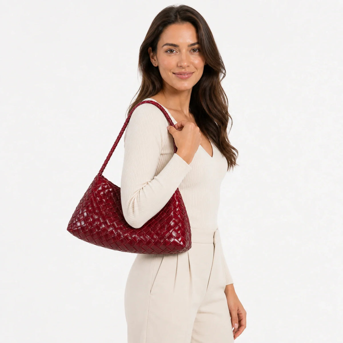 Mini Bag in Leather - Sabine