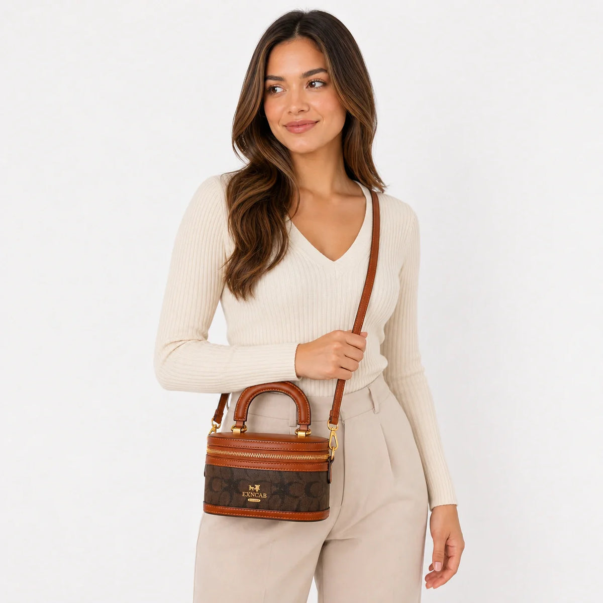 Mini Bag in Leather - Ines