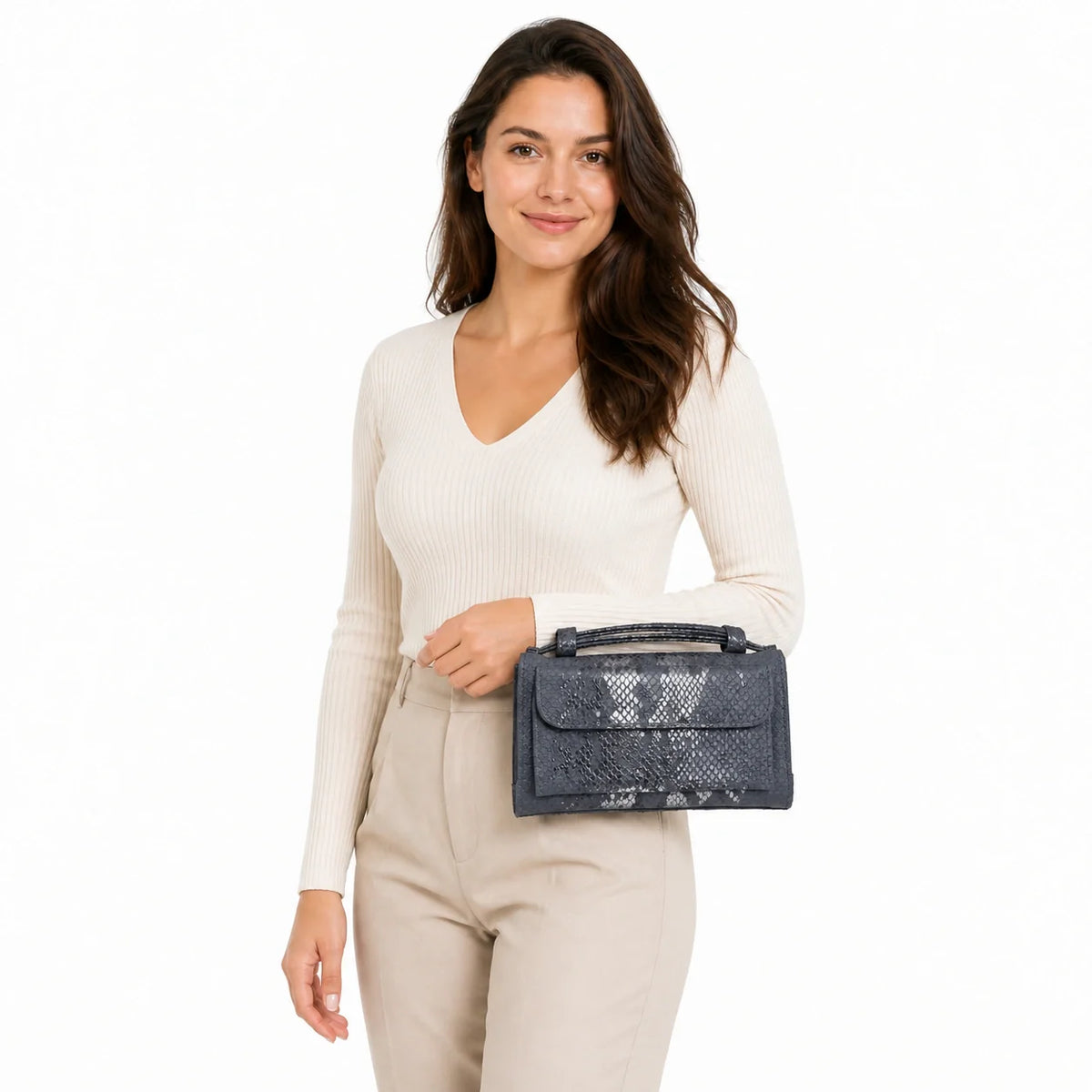 Mini Bag in Leather - Alma