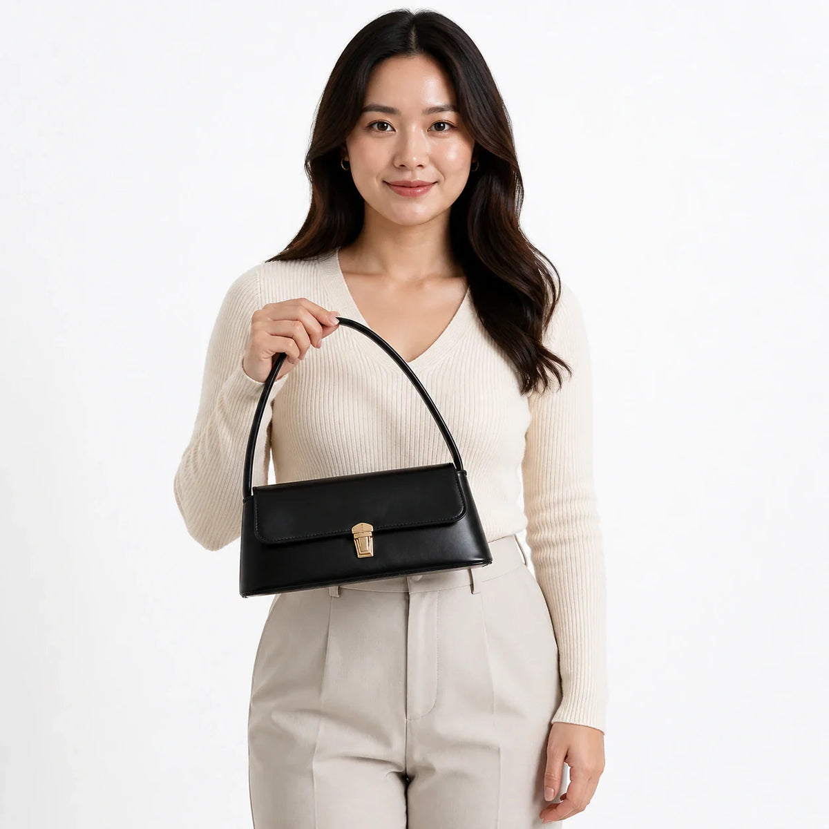 Mini Bag in Leather - Cora