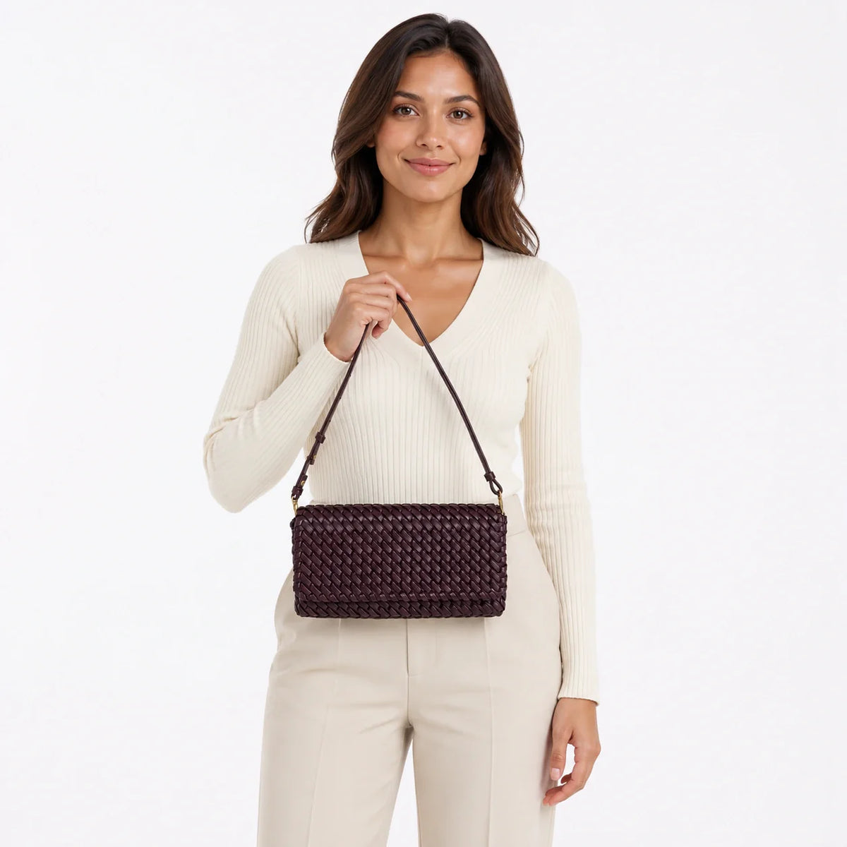 Mini Bag in Leather - Violaine