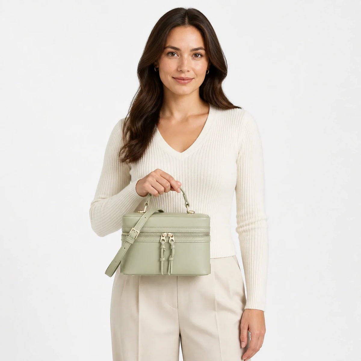 Mini Bag in Leather - Ondine