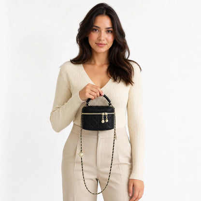 Mini Bag in Leather - Aria