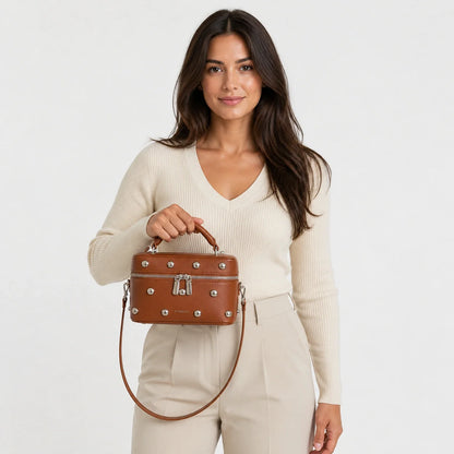 Mini Bag in Leather - Nadia