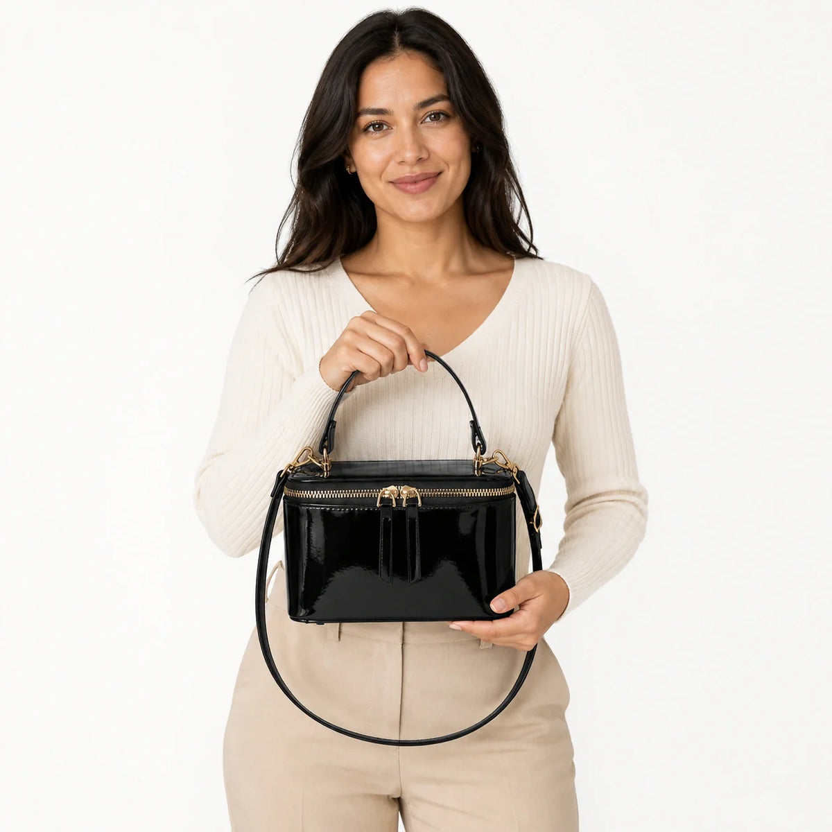 Mini Bag in Leather - Philippine