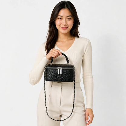 Mini Bag in Leather - Ninon