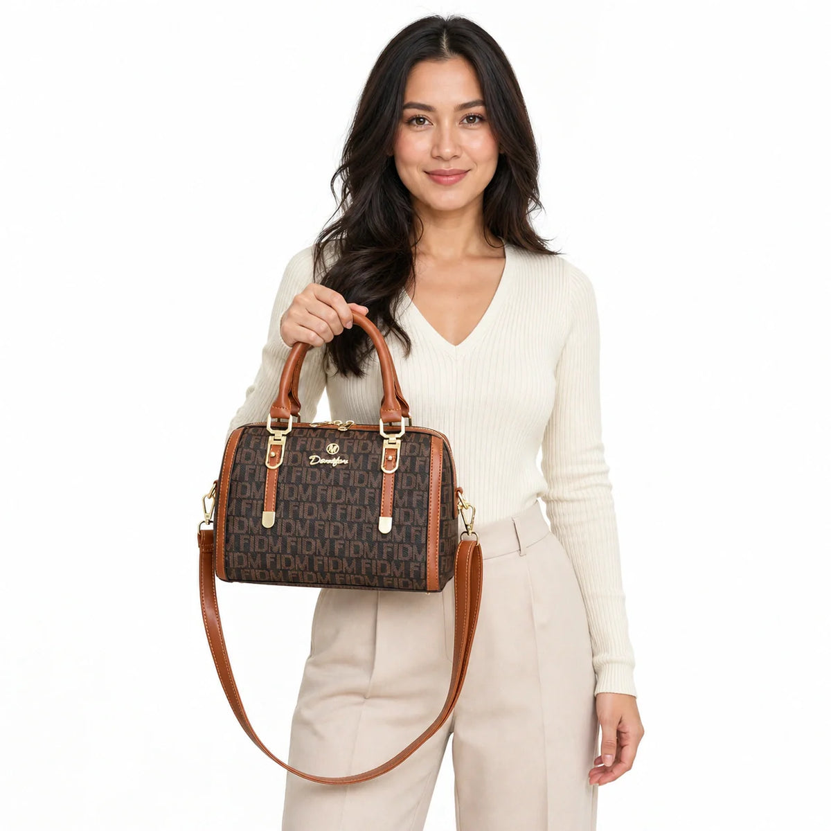 Boston Leather Bag - Vela Set
