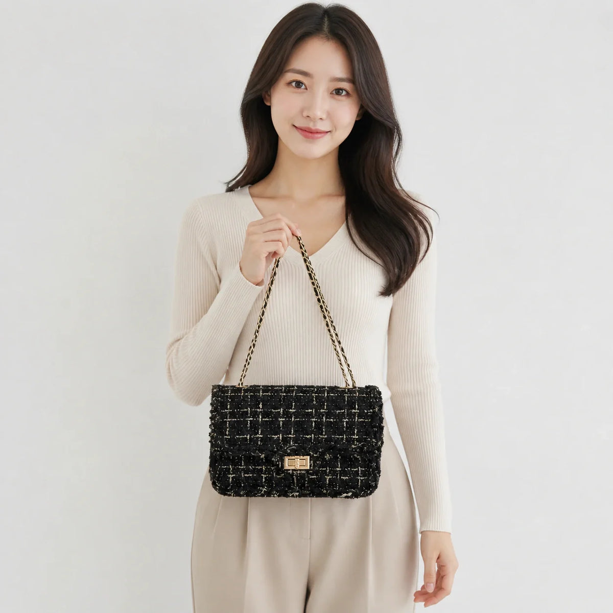 Mini Bag in Leather - Alix
