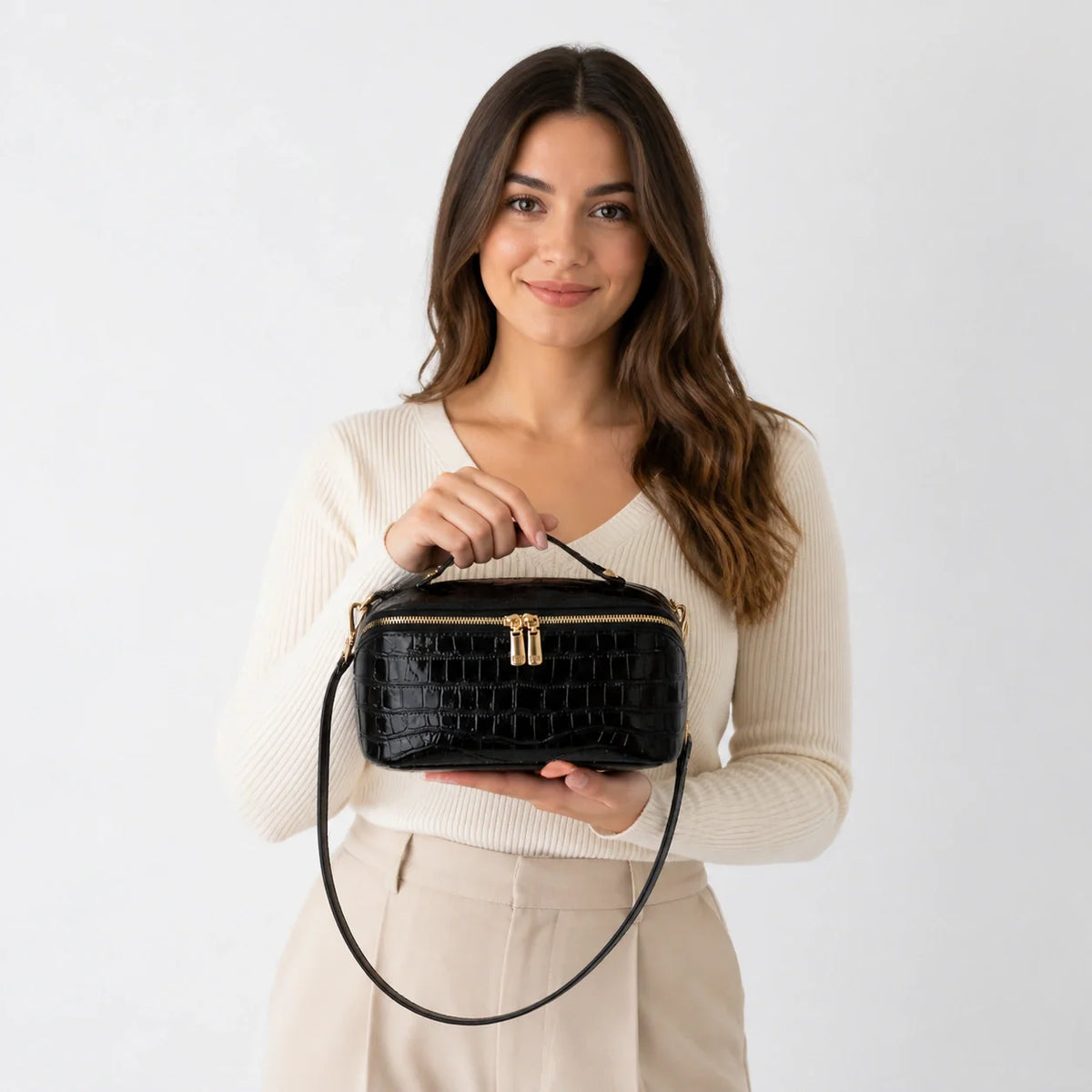 Mini Bag in Leather - Sasha