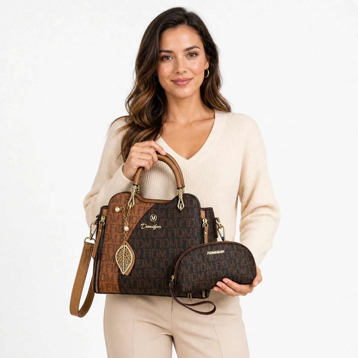 Brown Leather Set - Vela