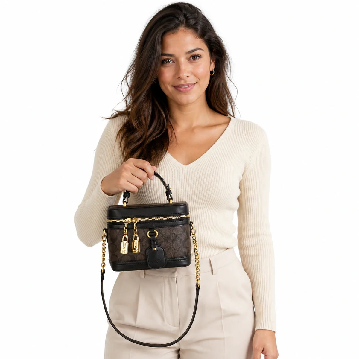 Mini Bag in Leather - Noa