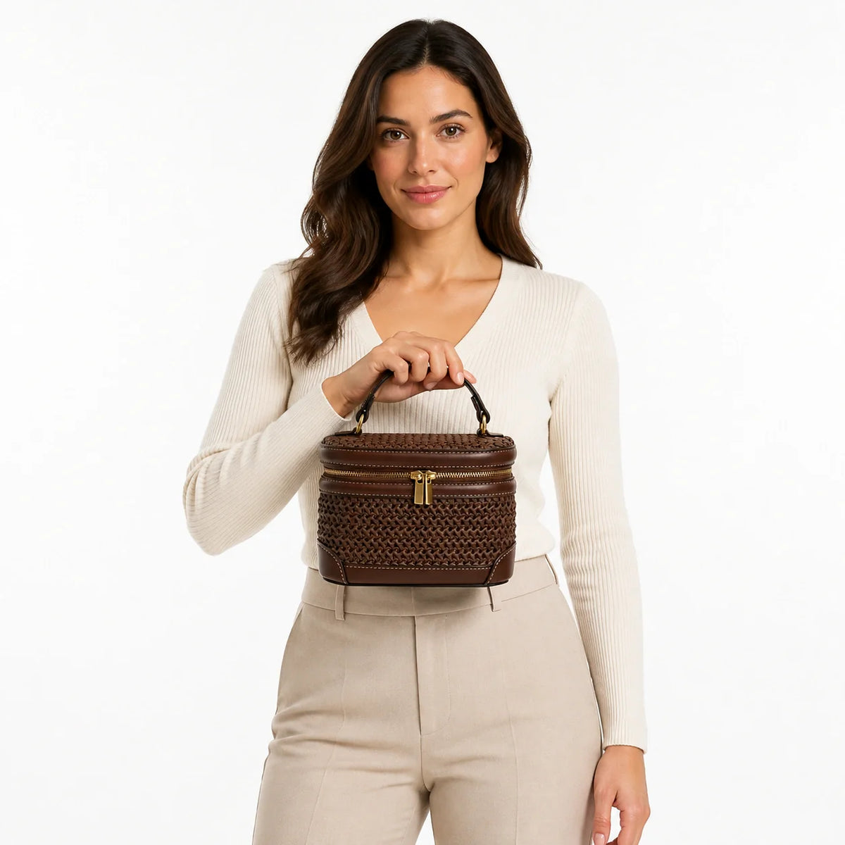 Mini Bag in Leather - Mahaut