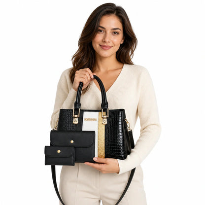3-Piece Leather Crossbody Set - NOVA