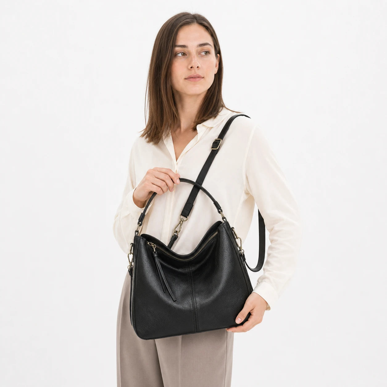 Leather Bag - Mila